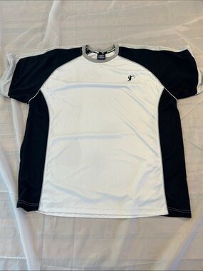 Men's Short Sleeve Performance Tee - White/Black